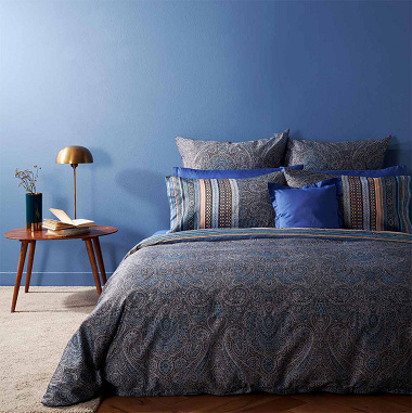 Housse de couette Maser Blue Bassetti