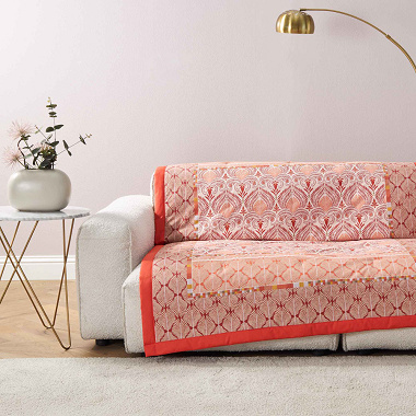 Plaid Nairobi Rosso Bassetti