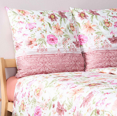 Taies d’oreiller Casa­blanca Rosa Bassetti