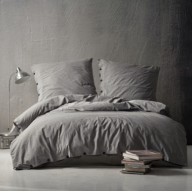 Parure de couette Gris 1 Baton rouge