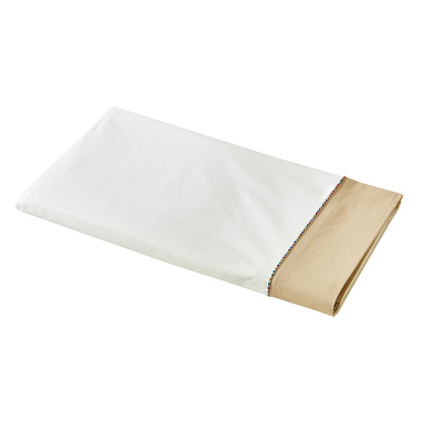 Drap plat Duo Chanvre Blanc des Vosges