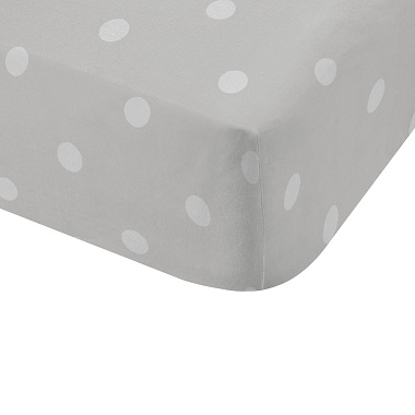Drap housse Canter­bury Grey Cathe­rine Lans­field