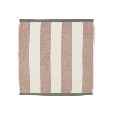 6 Carrés éponge Rivage Kaki/Rose Coucke