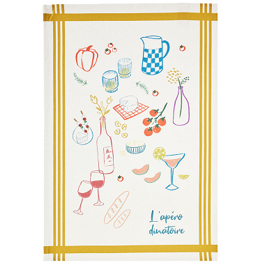 6 Torchons Apéro Dina­toire Coucke