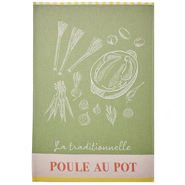 6 Torchons Poule au Pot Coucke