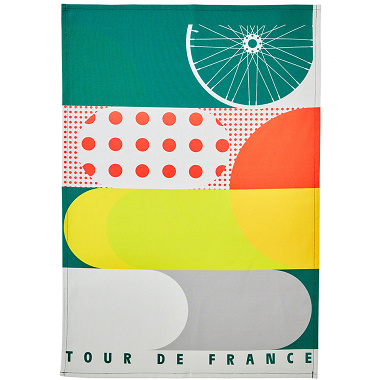 6 Torchons TDF La Grande Boucle Coucke