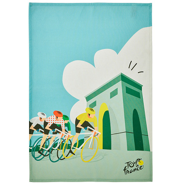 6 Torchons TDF Pelo­ton Coucke