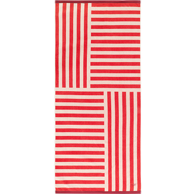 Drap de plage Tran­sat Rouge Descamps