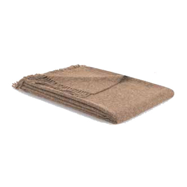Plaid Etoffe Tabac Descamps