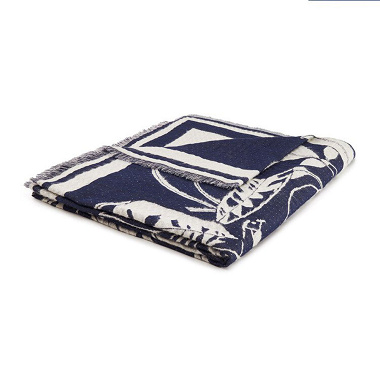 Plaid Para­diso Nuit Descamps