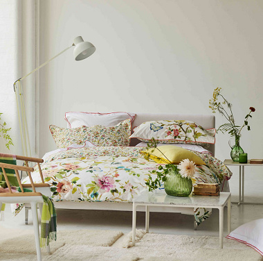 Housse de couette Fiore d’Acqua Peony Desi­gners Guild