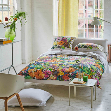Housse de couette Glynde corail Desi­gners Guild