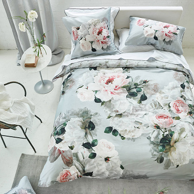 Housse de couette Peonia Grande Zinc Desi­gners Guild