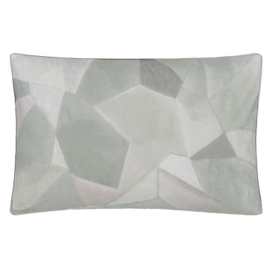 Taie d’oreiller Geo Moderne Pewter Desi­gners Guild