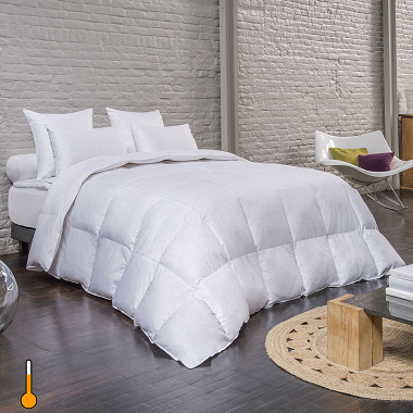 Couette Tempé­rée Astrale 30% duvet Drouault