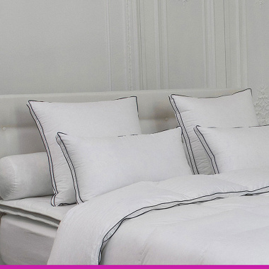 Oreiller Tria­non 50% Duvet FERME Drouault