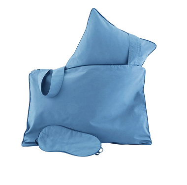 Set de voyage Mon Ami Bleu 50% duvet canard Drouault