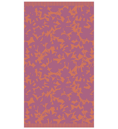Drap de plage Imara Violet Essenza