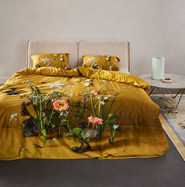 Parure de couette Fica­ria Ochre Essenza