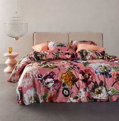 Parure de couette Filou Summer Mauve Essenza