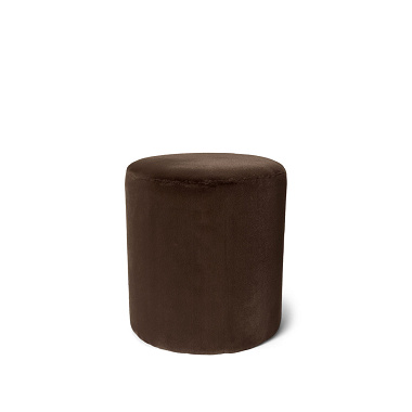 Pouf Furry Choco­late Essenza