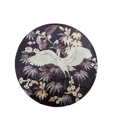 Tapis Rond Diem Night­blue Essenza