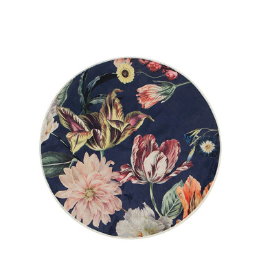 Tapis Rond Filou Dark Blue Essenza