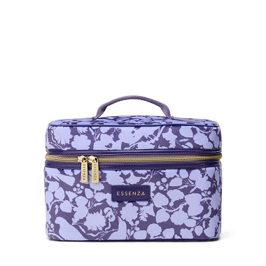 Trousse de toilette Rosie Tracy Purple Leather Essenza