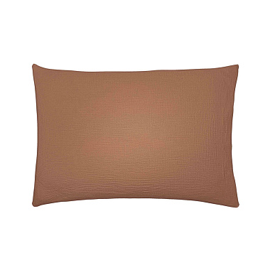 Taie d’oreiller Tendresse Mocha Essix