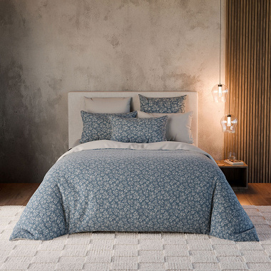 Parure de couette Bohème Bleu Inspi­ra­tion