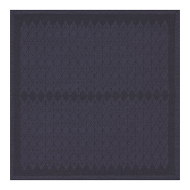 4 Serviettes de table Club Prusse Jacquard Français