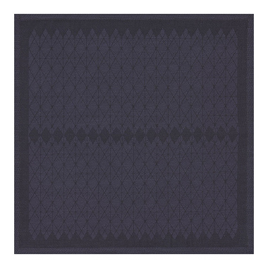 4 Serviettes de table Club Prusse Jacquard Français