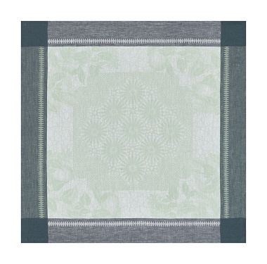 4 serviettes de table Jardin d’Orient Fontaine Jacquard Français