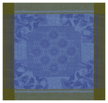 4 serviettes de table Jardin d’Orient Majo­relle Jacquard Français