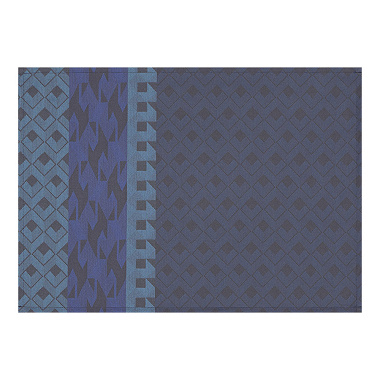 4 Sets de table enduits Carac­tère Cosmos Jacquard Français