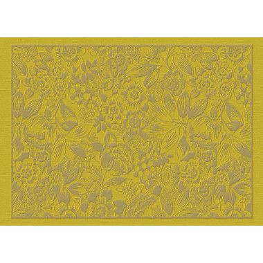 4 Sets de table enduits Osmose Pollen Jacquard Français