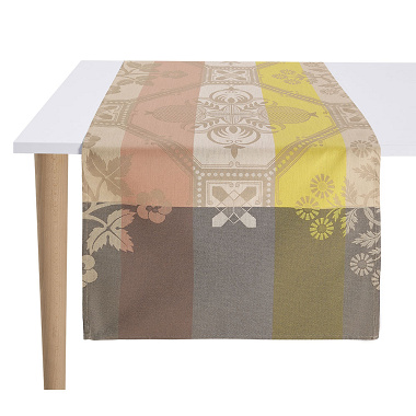 Chemin de table Hacienda Grès Jacquard Français