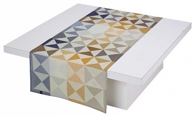Chemin de table origami poly­chrome Jacquard Français