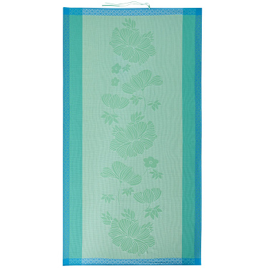 Drap de plage Monoï Lagon Jacquard Français