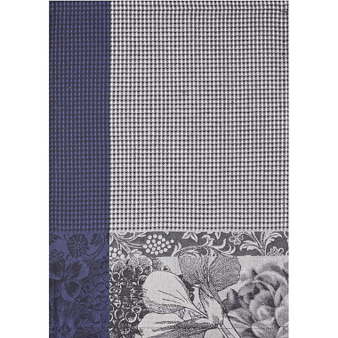 Essuie mains Fleurs à croquer Etamine Jacquard Français