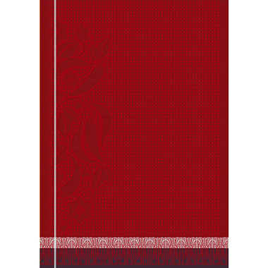 Essuie mains Piments Rouge Jacquard Français