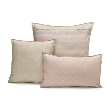 Housse de cous­sin Color Rock Dune Jacquard Français