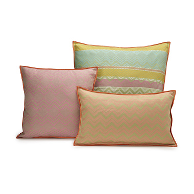 Housse de cous­sin Color Rock Pop Jacquard Français