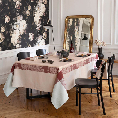 Nappe A la Française Dragée Jacquard Français