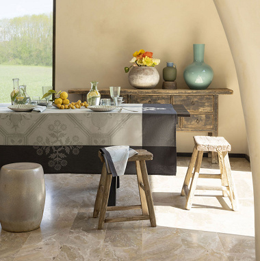 Nappe Hacienda Hori­zon Jacquard Français