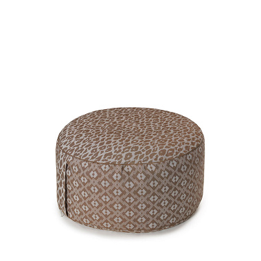 Pouf Nature Sauvage Eléphant Jacquard Français