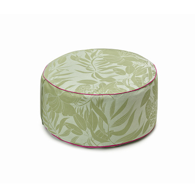 Pouf Nature Urbaine Gazon Jacquard Français