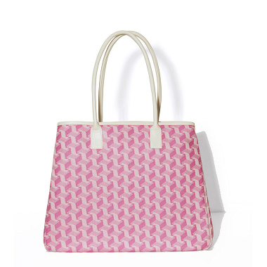 Sac Shop­ping Picto Rose Jacquard Français