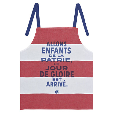 Tablier Elysée Patrie Jacquard Français