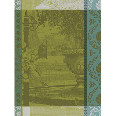 Torchon Jardin Pari­sien Massif Jacquard Français